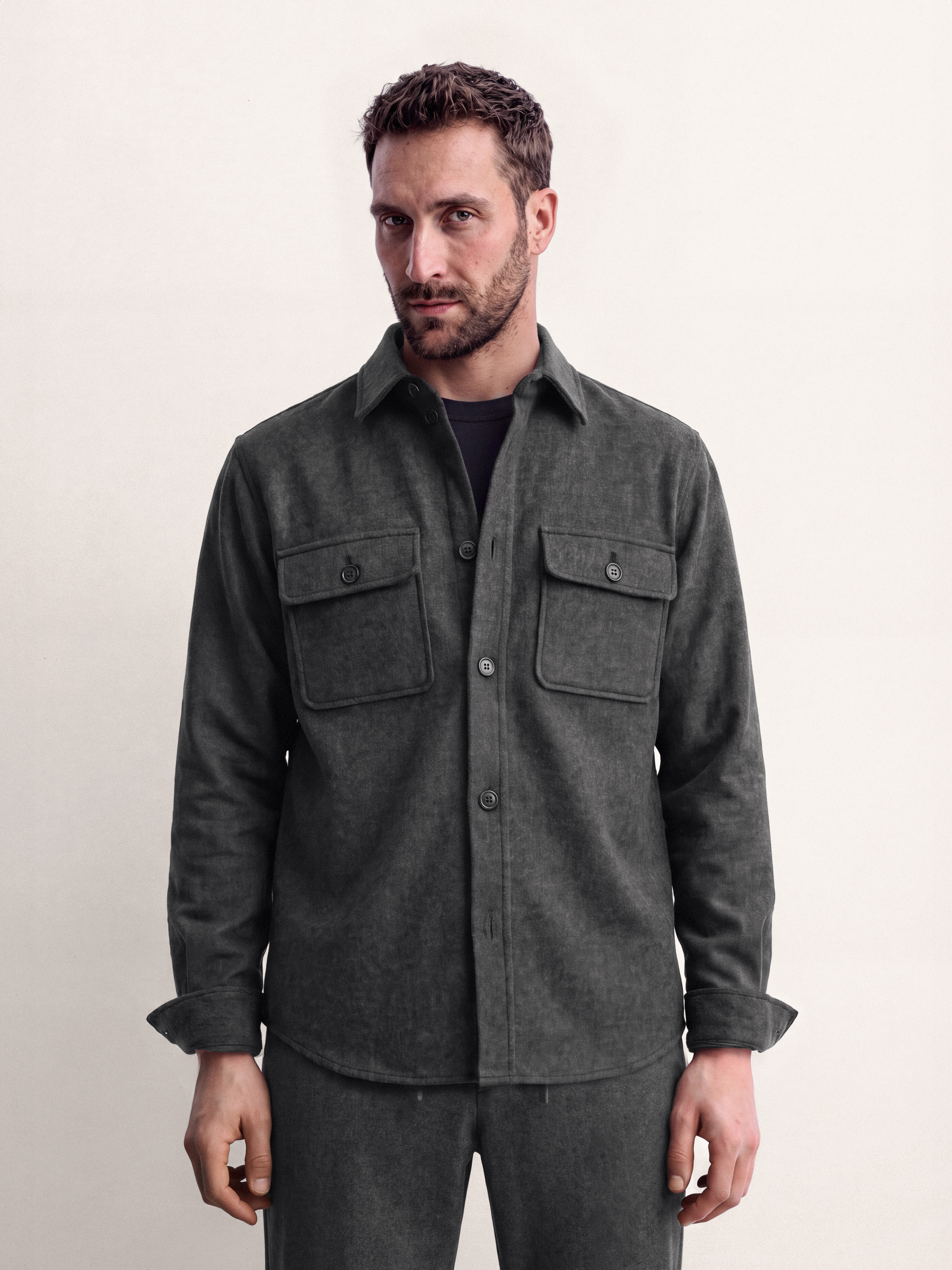 Рубашка шерстяная Overshirt