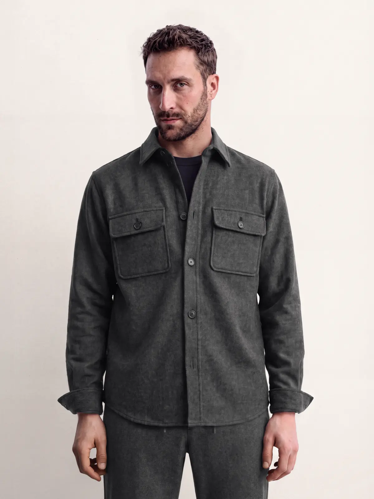 Рубашка шерстяная Overshirt