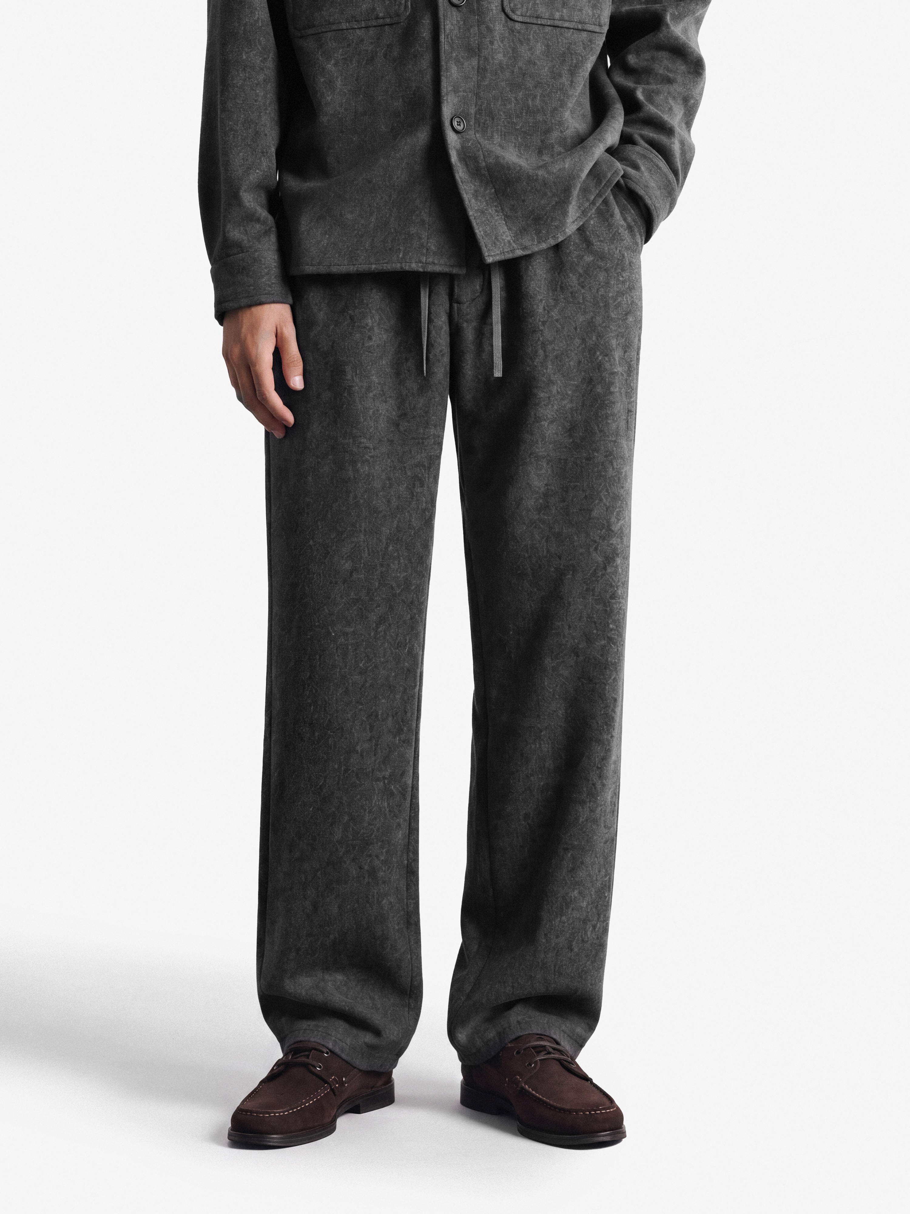 Relaxed Wool Trousers
