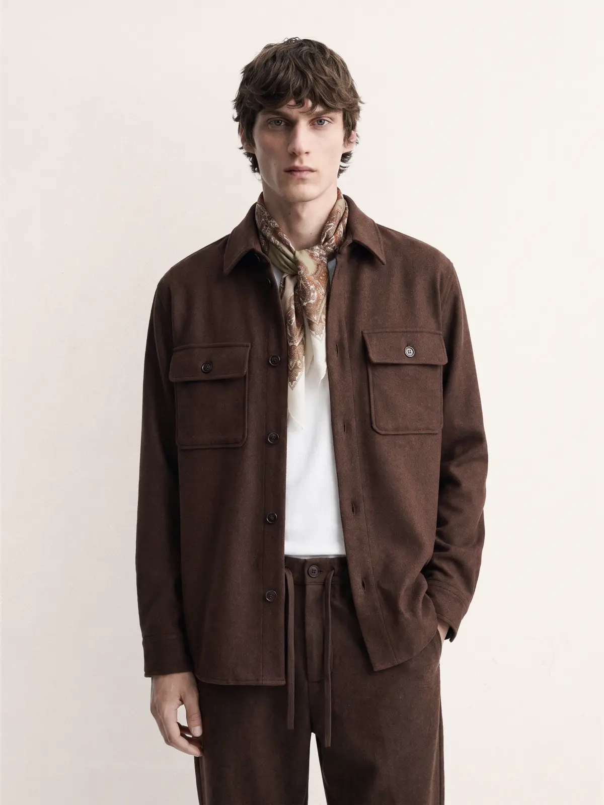 Рубашка шерстяная Overshirt