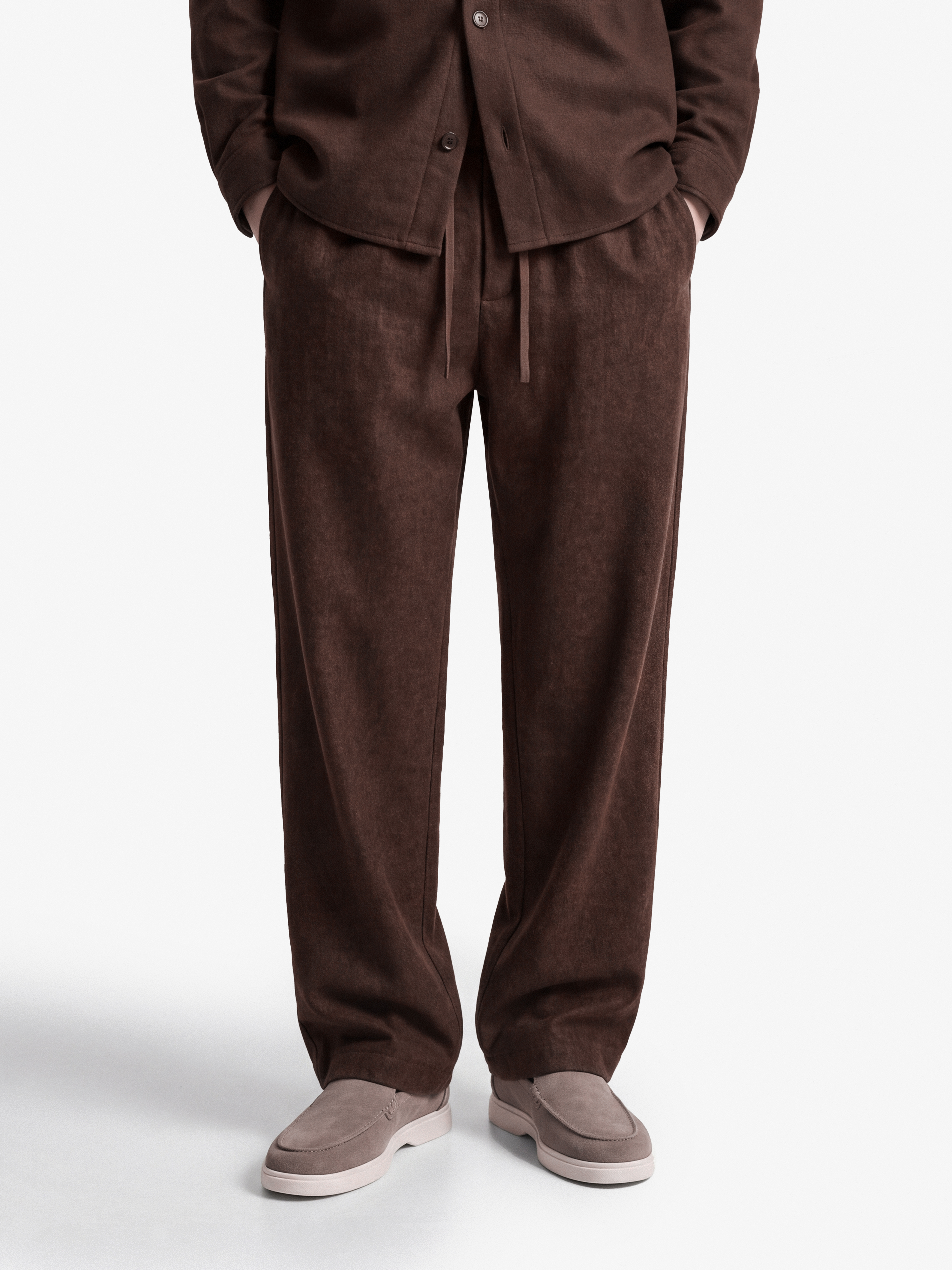 Relaxed Wool Trousers