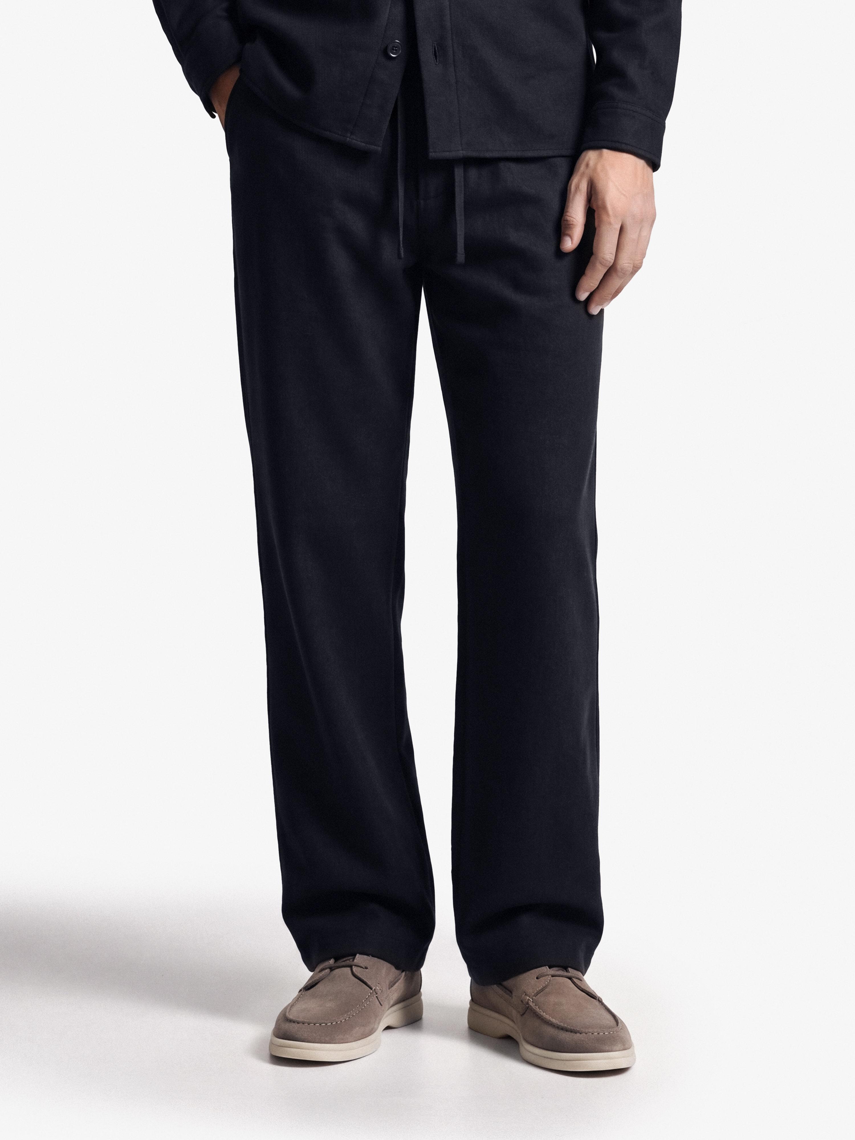 Relaxed Wool Trousers