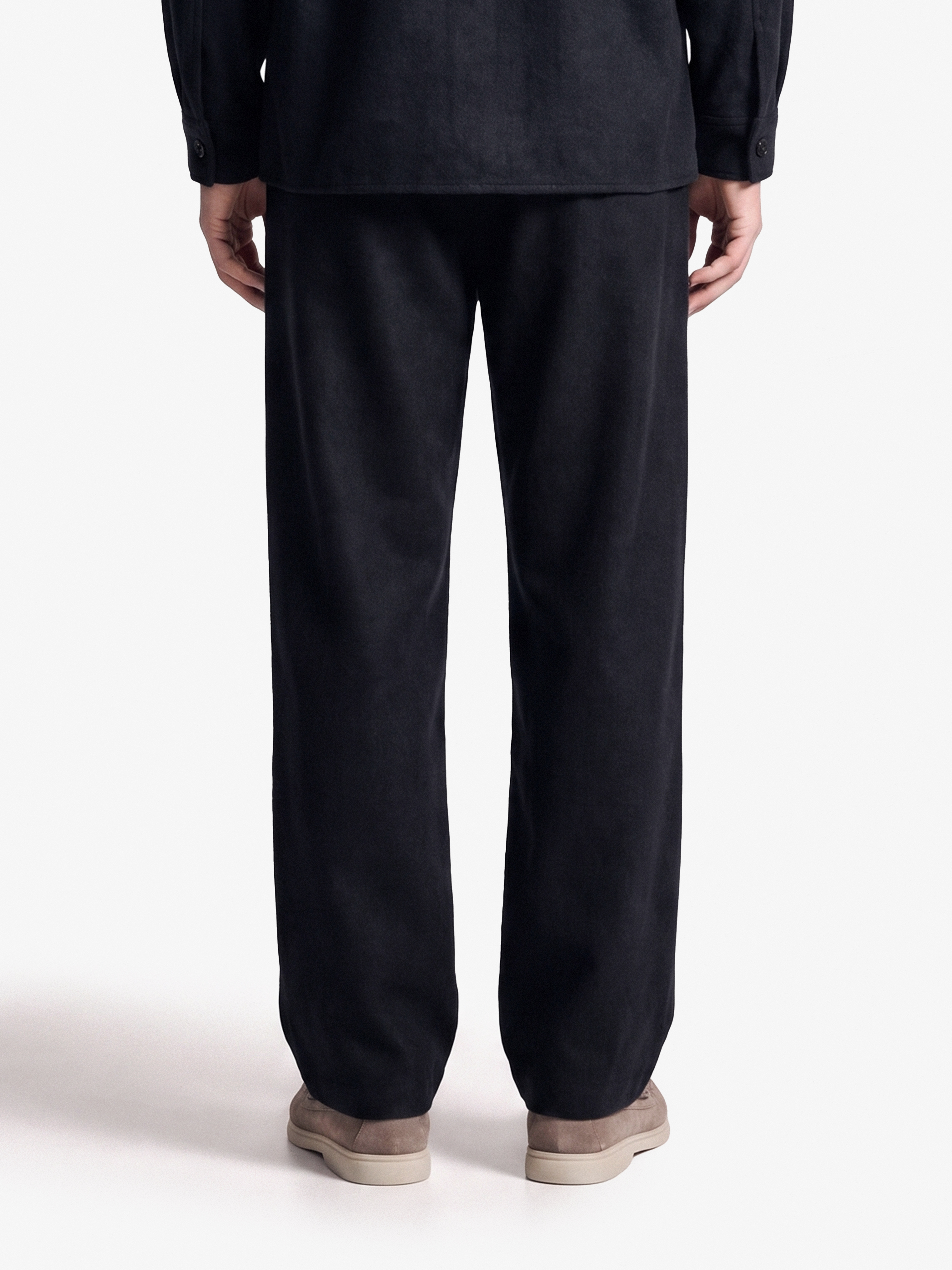 Relaxed Wool Trousers