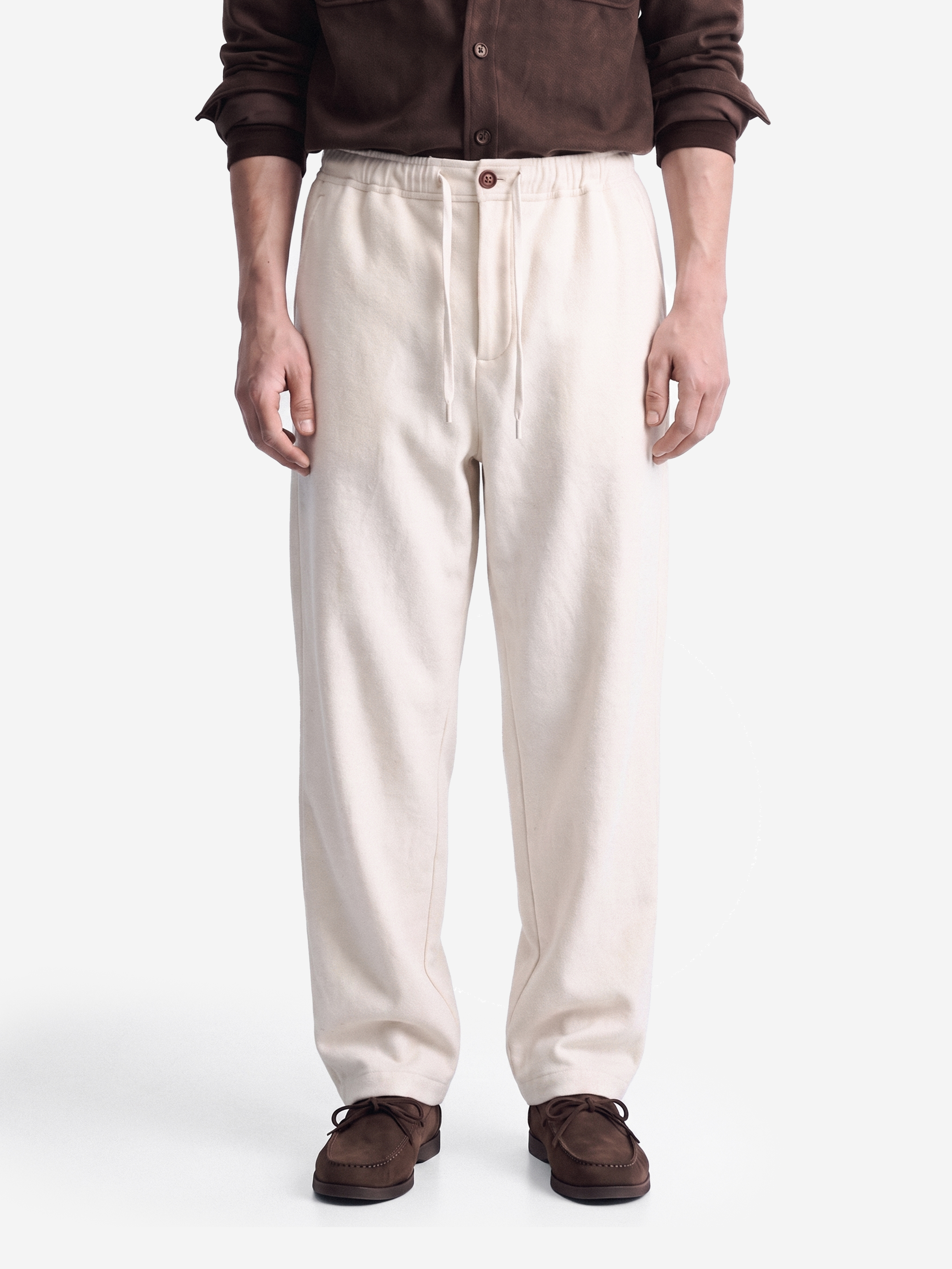 Relaxed Wool Trousers