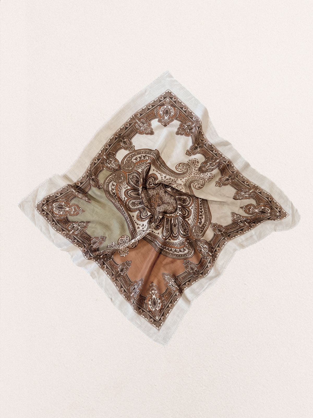 Платок кашемировый Floral Paisley