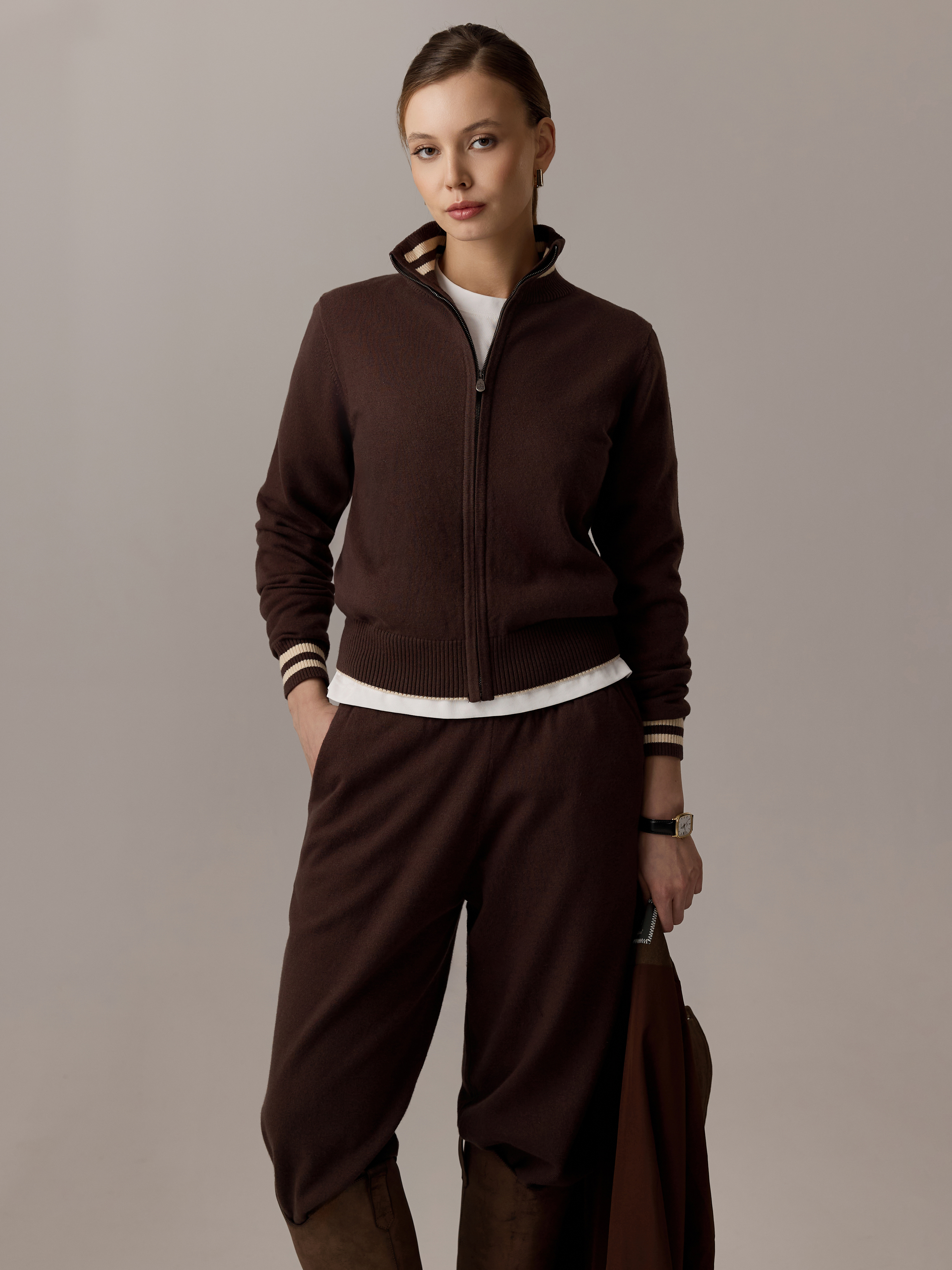 Woman Cotton Knit Sweater