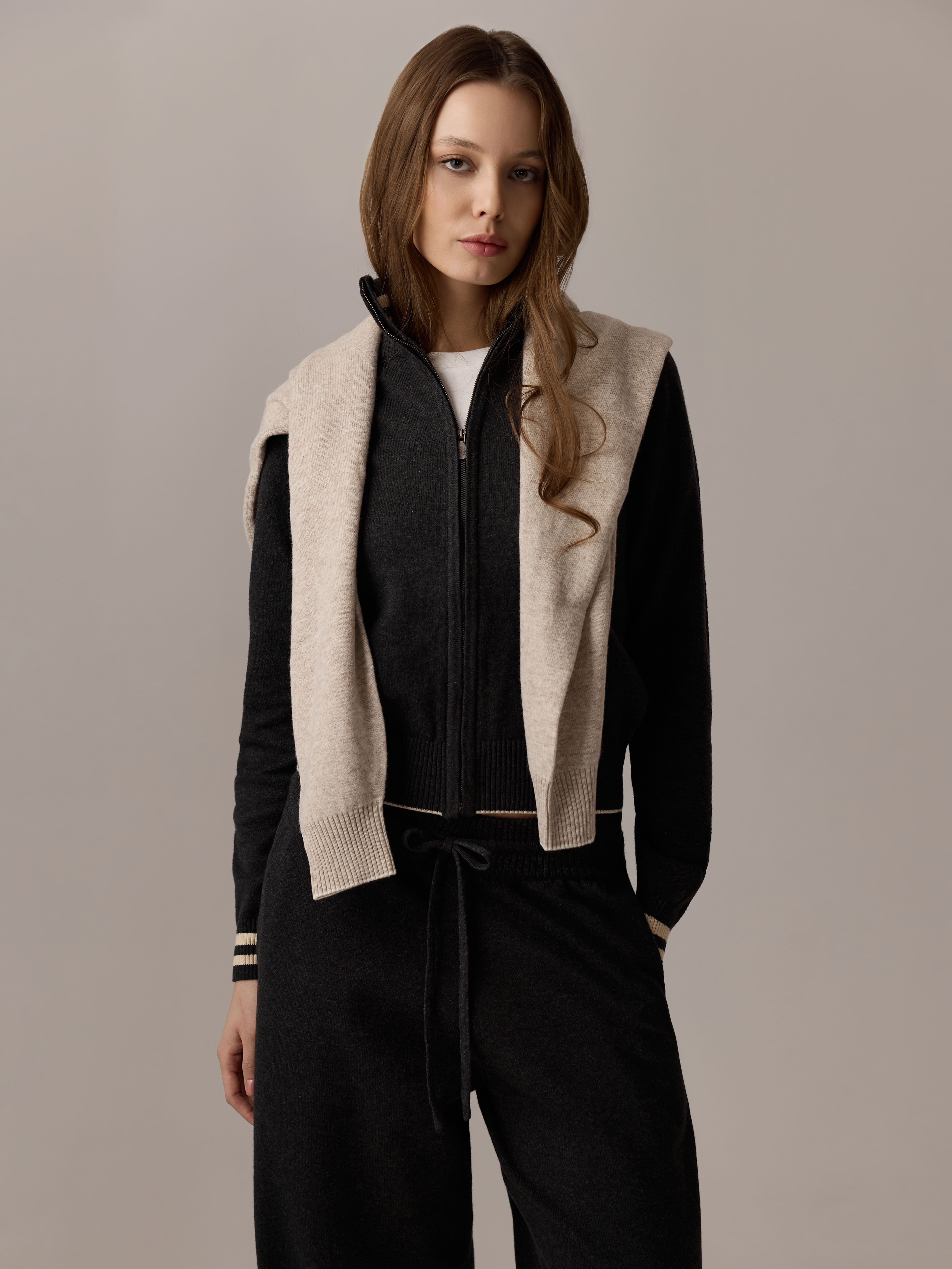 Woman Cotton Knit Sweater