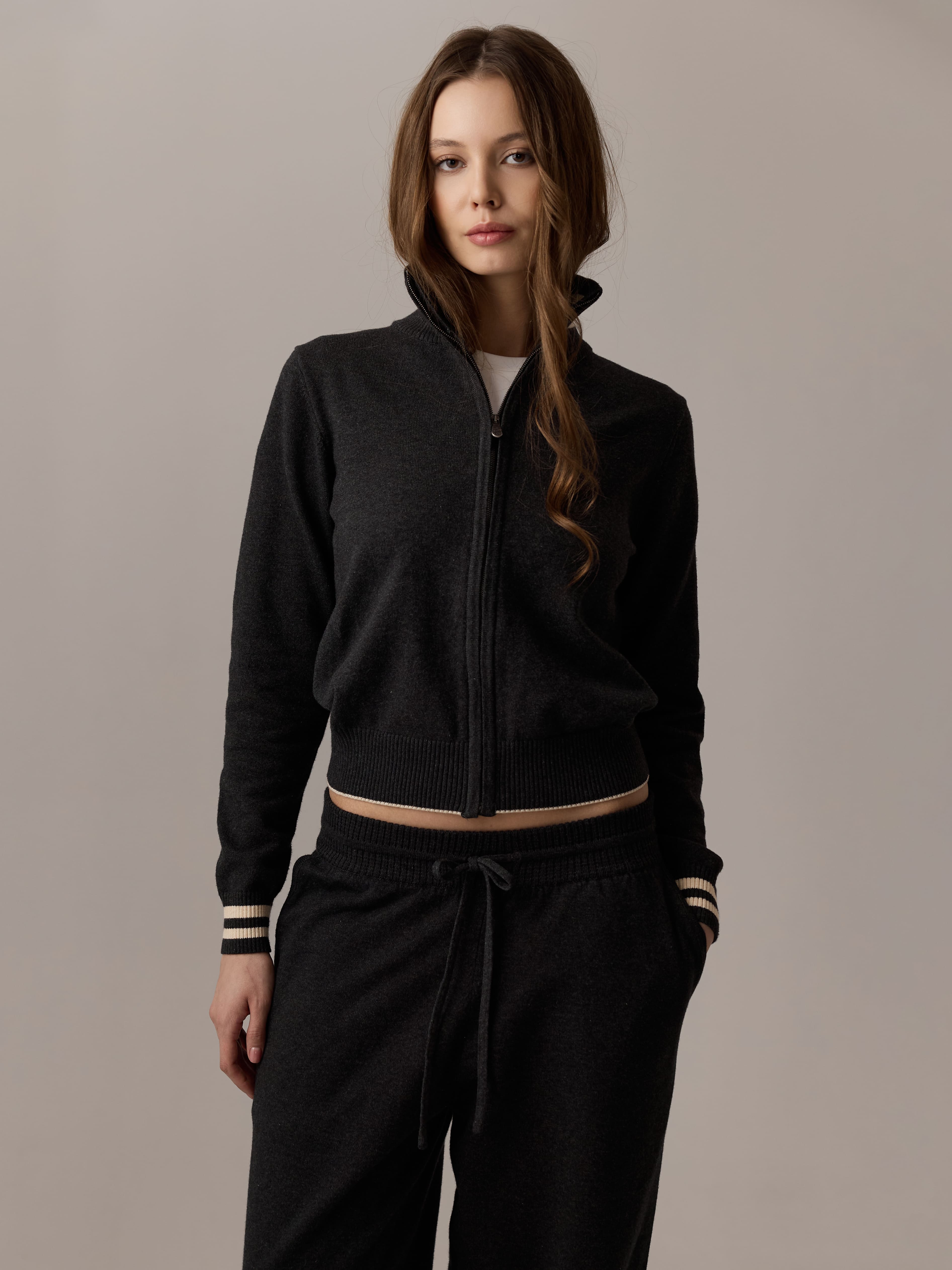 Woman Cotton Knit Sweater