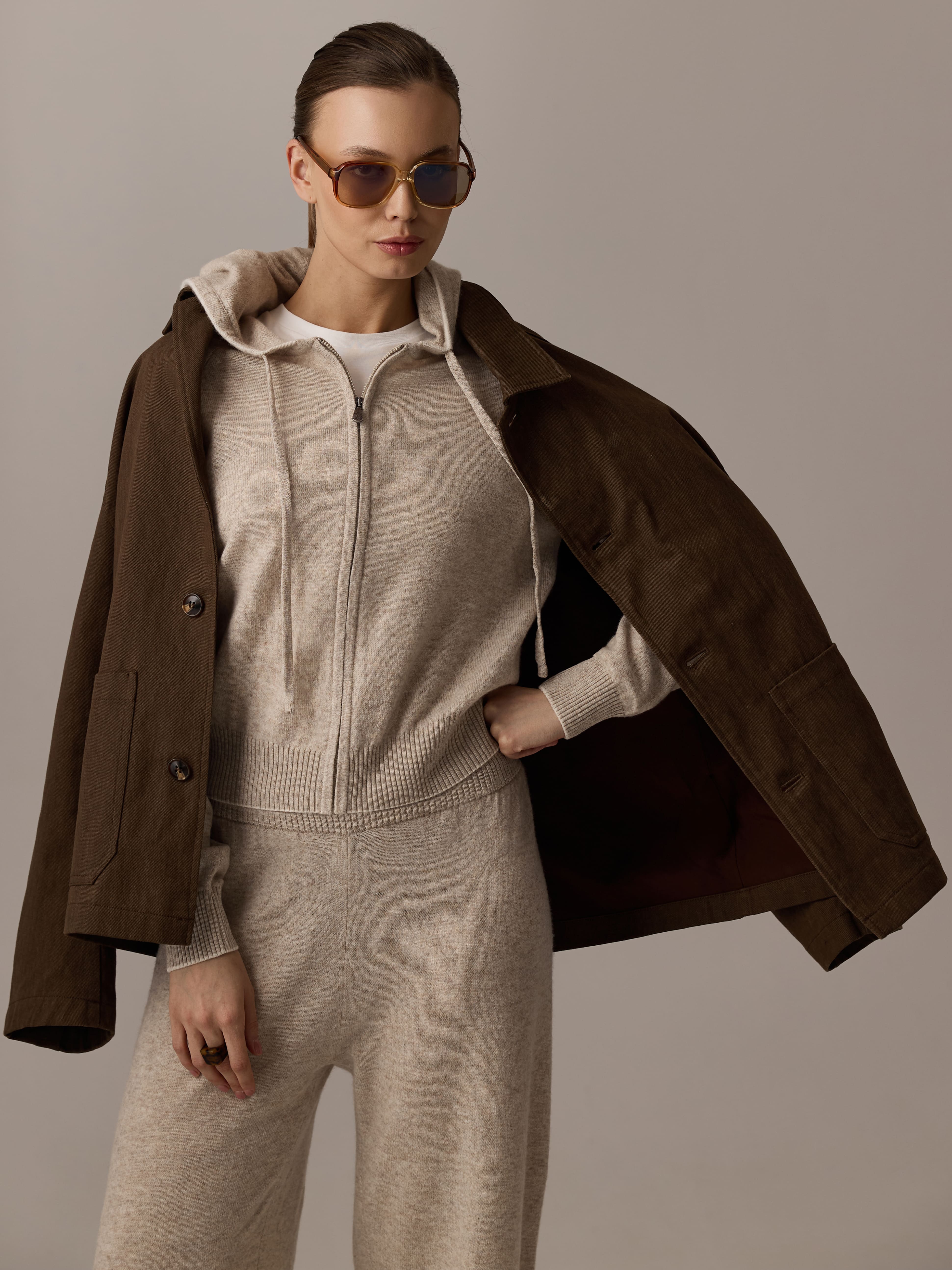 Woman Cashmere Knit Pants