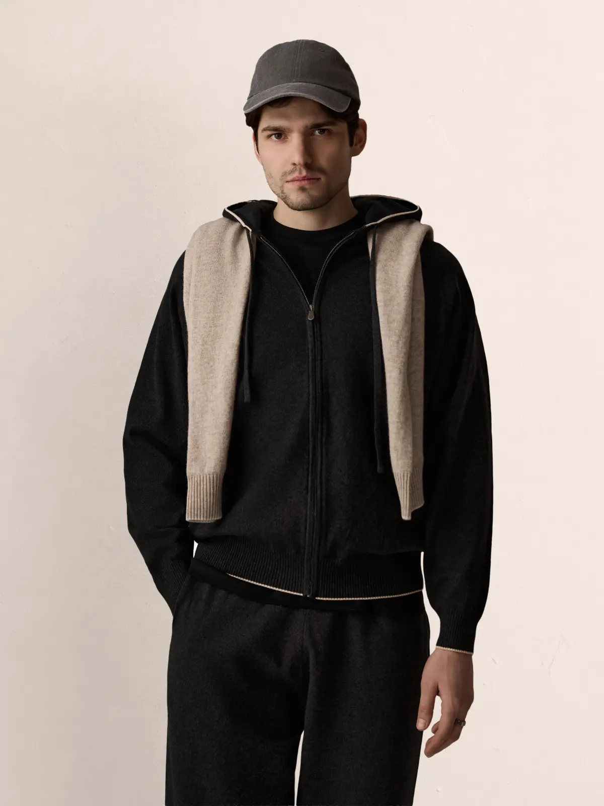 Зип-Худи Cotton Knit