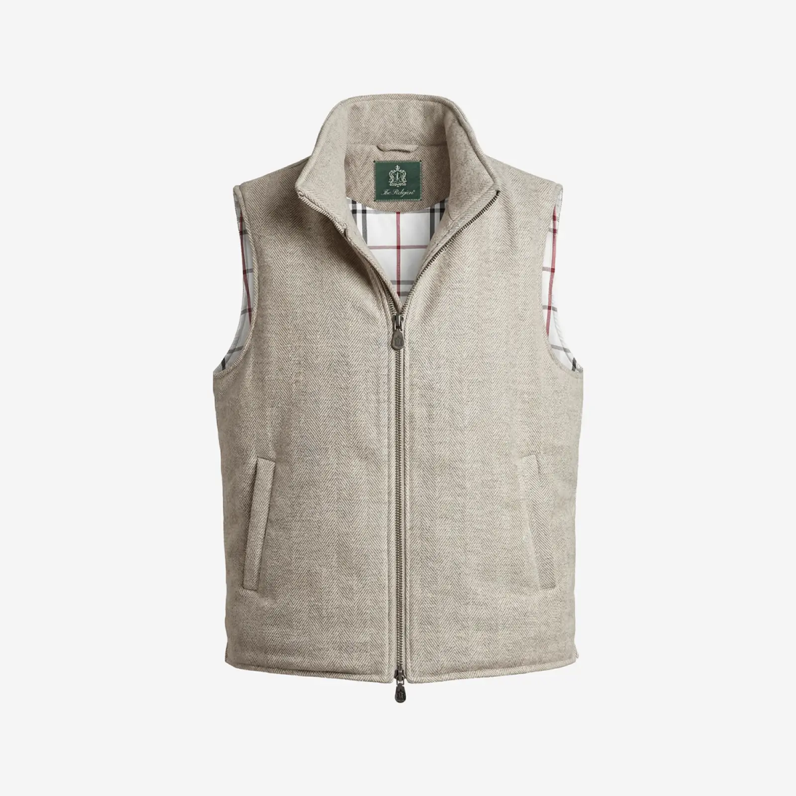 Жилет шерстяной Herringbone