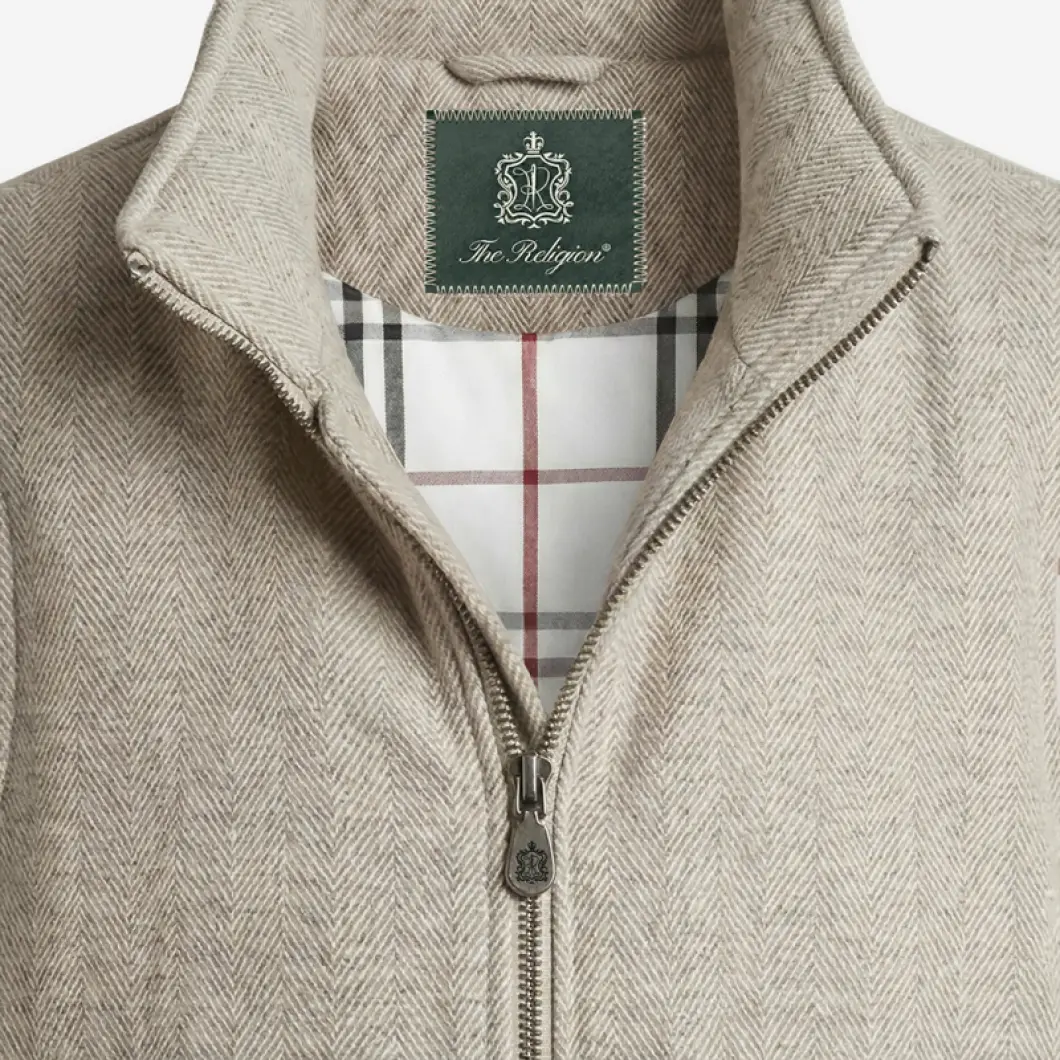 Жилет шерстяной Herringbone